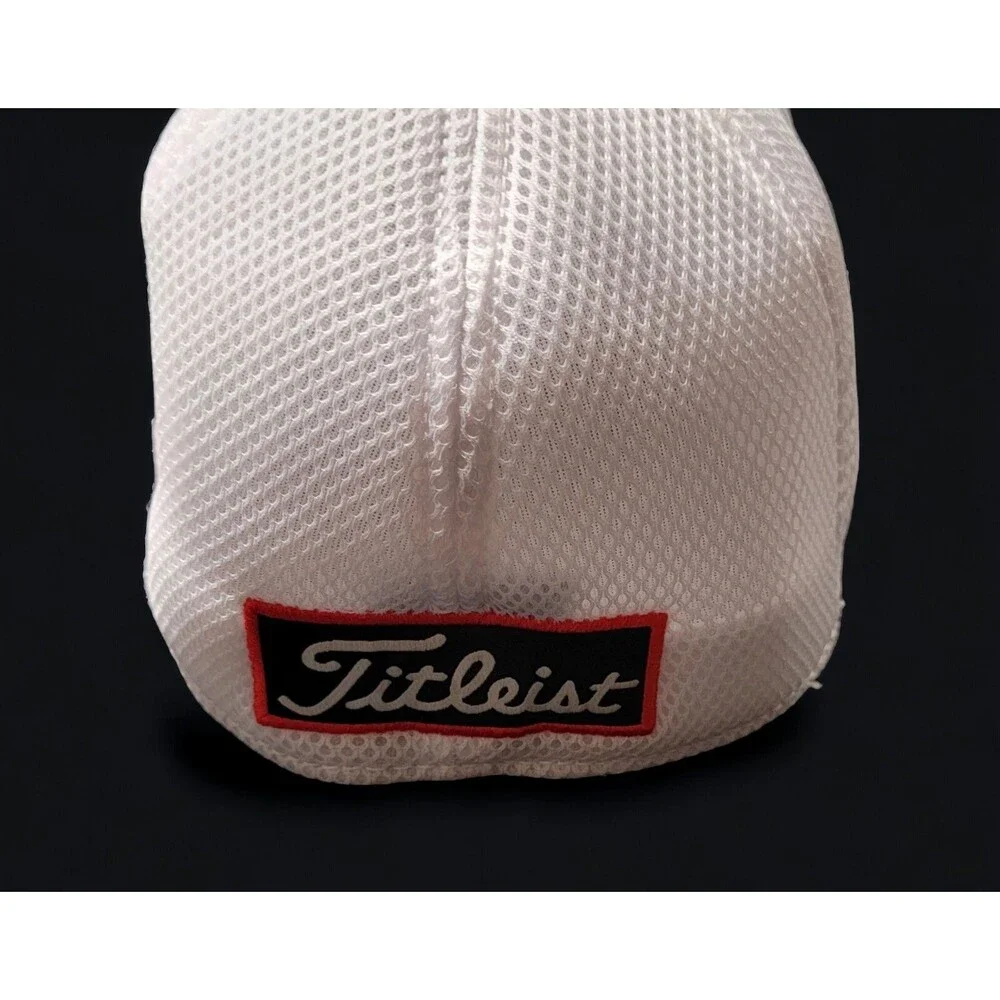 New Era Titleist Footjoy ProV1 FJ White Medium- Large Hat Cap Med/ Lg